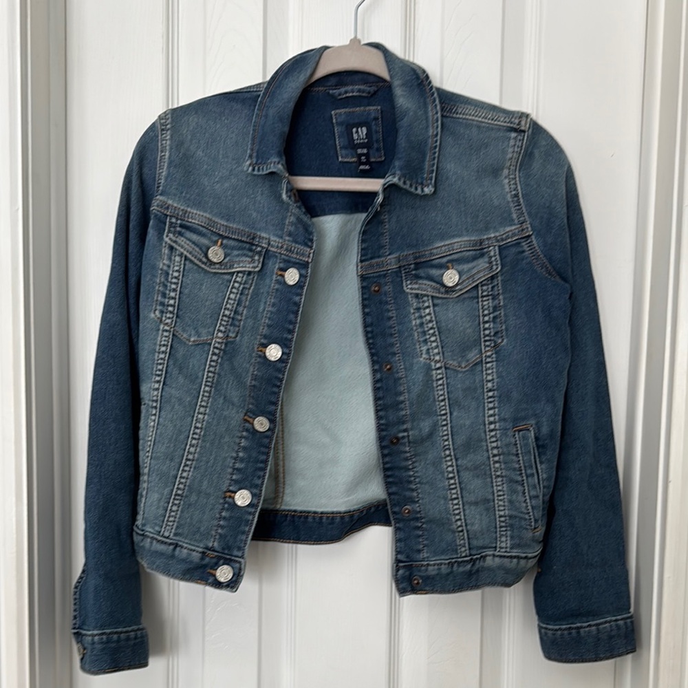 GAP kids (girls) Blue Denim Jacket